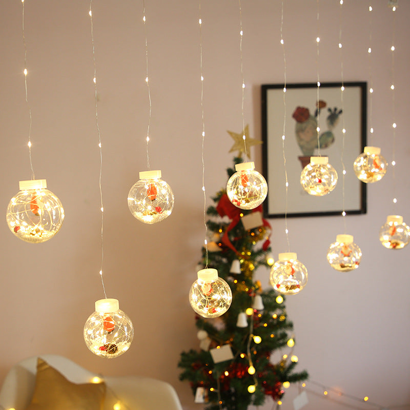 LED string lights copper wire lights string lights wish ball Christmas day curtain lights lanterns room decoration lights