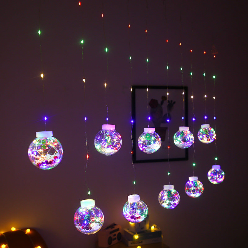 LED string lights copper wire lights string lights wish ball Christmas day curtain lights lanterns room decoration lights