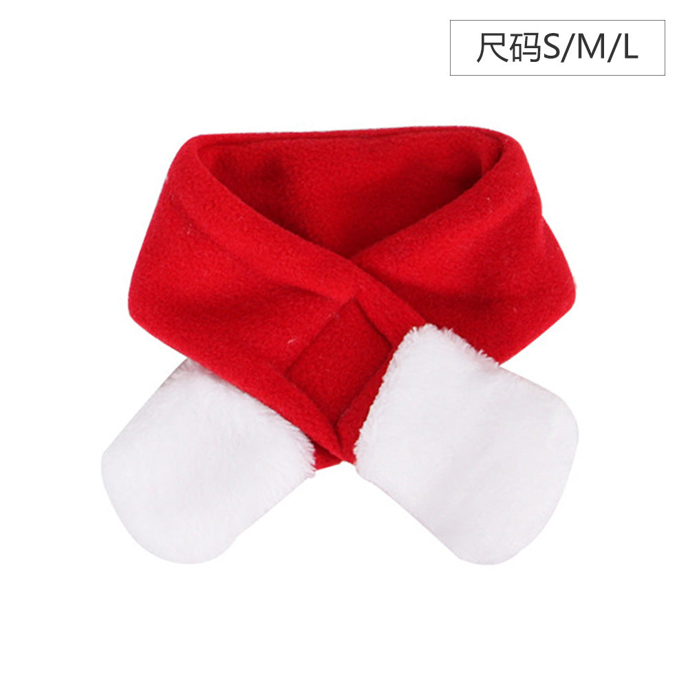 Pet Cat Dog Hat Headgear Scarf Cloak Transfiguration New Year Cloak Christmas Clothes