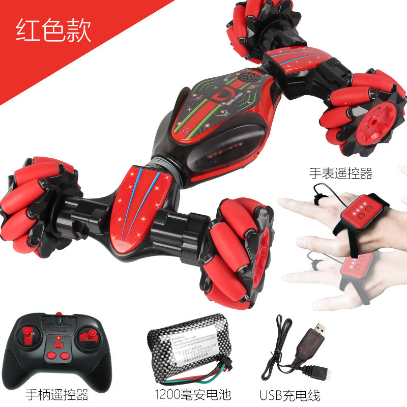 LBLA Stunt Gesture Remote Control RC Car twisting Off-Road Vehicle Drift Light Music Drift Radio Controlled Driving  Car Toys