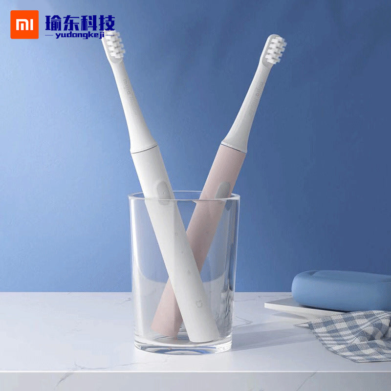 Xiaomi Mijia sonic electric toothbrush T100 male and female couples waterproof soft brush head genuine