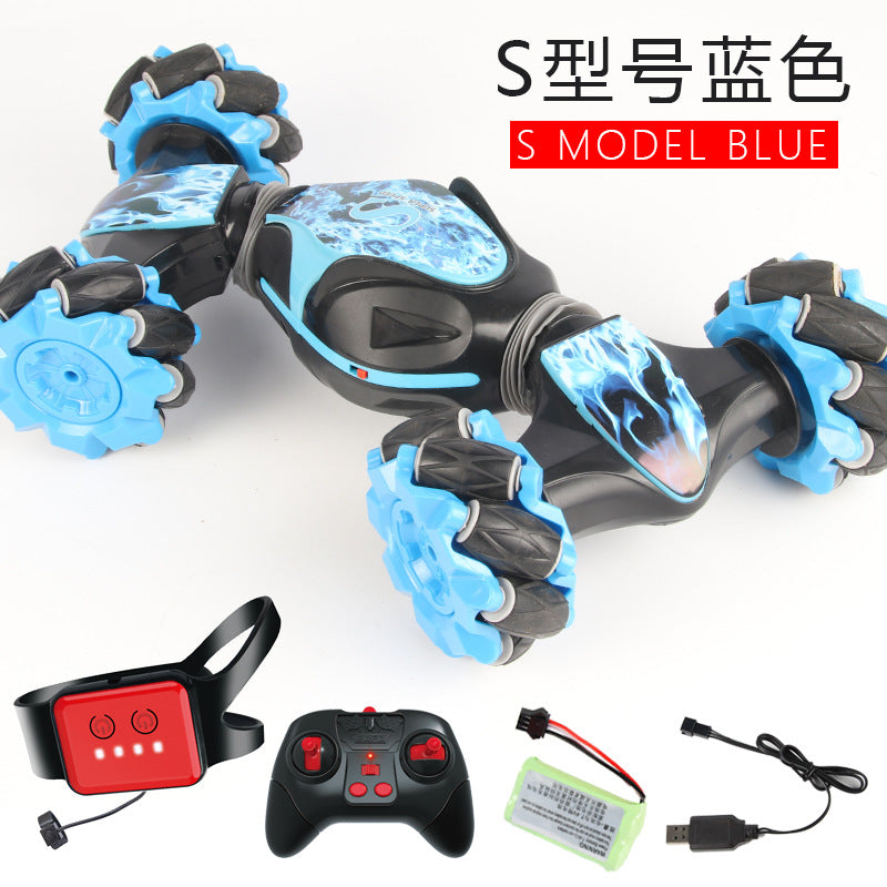 LBLA Stunt Gesture Remote Control RC Car twisting Off-Road Vehicle Drift Light Music Drift Radio Controlled Driving  Car Toys