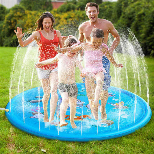 170CM outdoor lawn spray pad children play game pad spray pool baby toy water pad spray pool