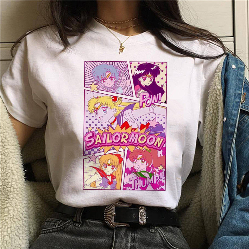 Japanese Anime Harajuku Style Ladies Casual Top