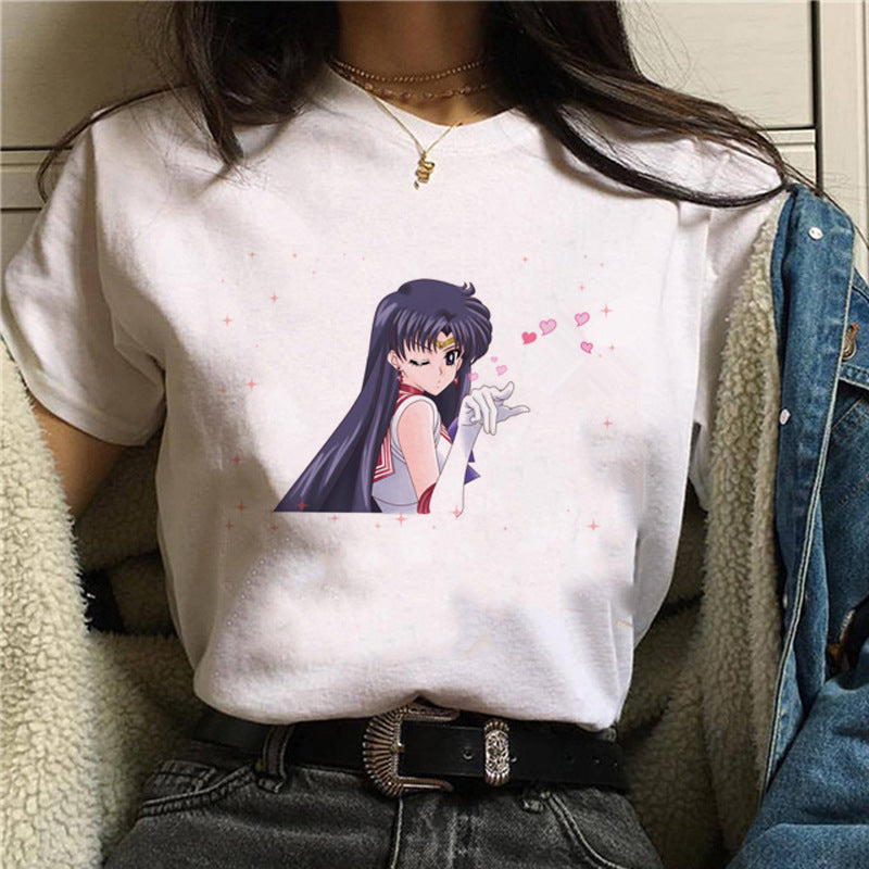 Japanese Anime Harajuku Style Ladies Casual Top