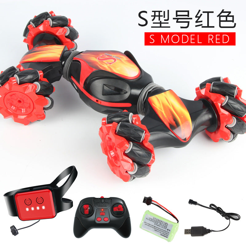 LBLA Stunt Gesture Remote Control RC Car twisting Off-Road Vehicle Drift Light Music Drift Radio Controlled Driving  Car Toys