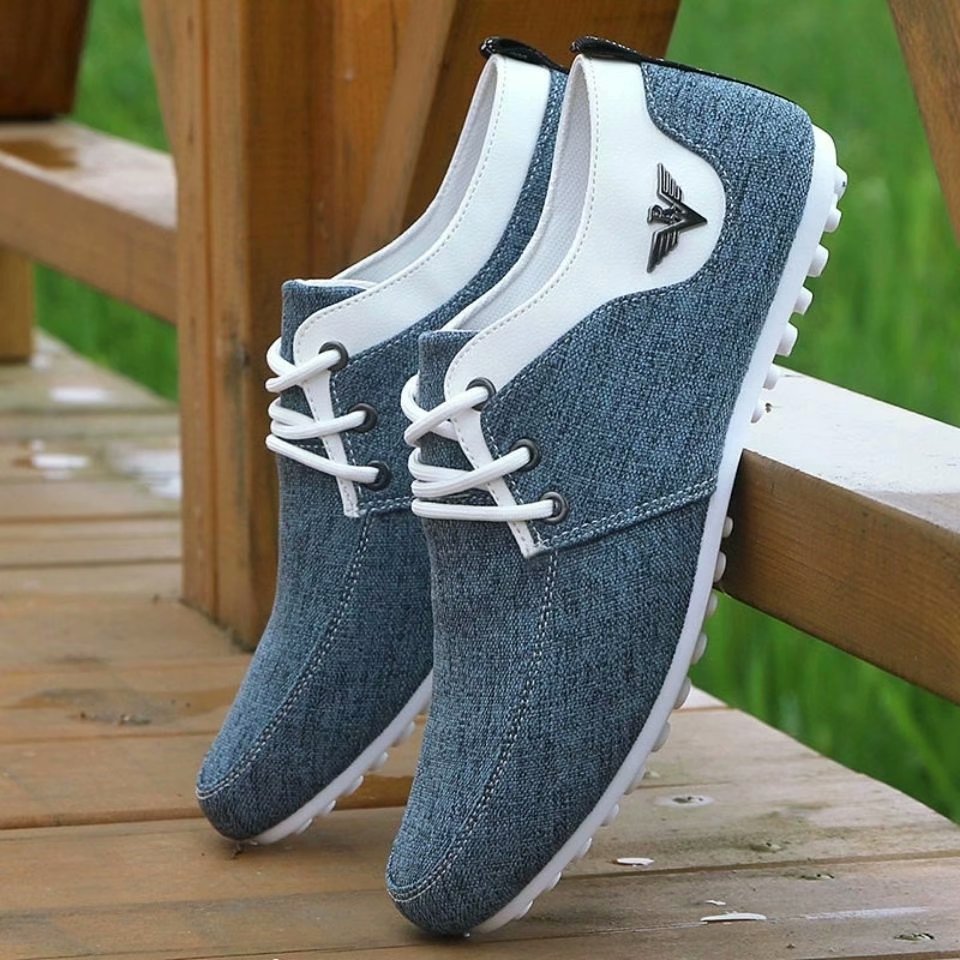 Korean canvas shoes breathable linen trendy shoes