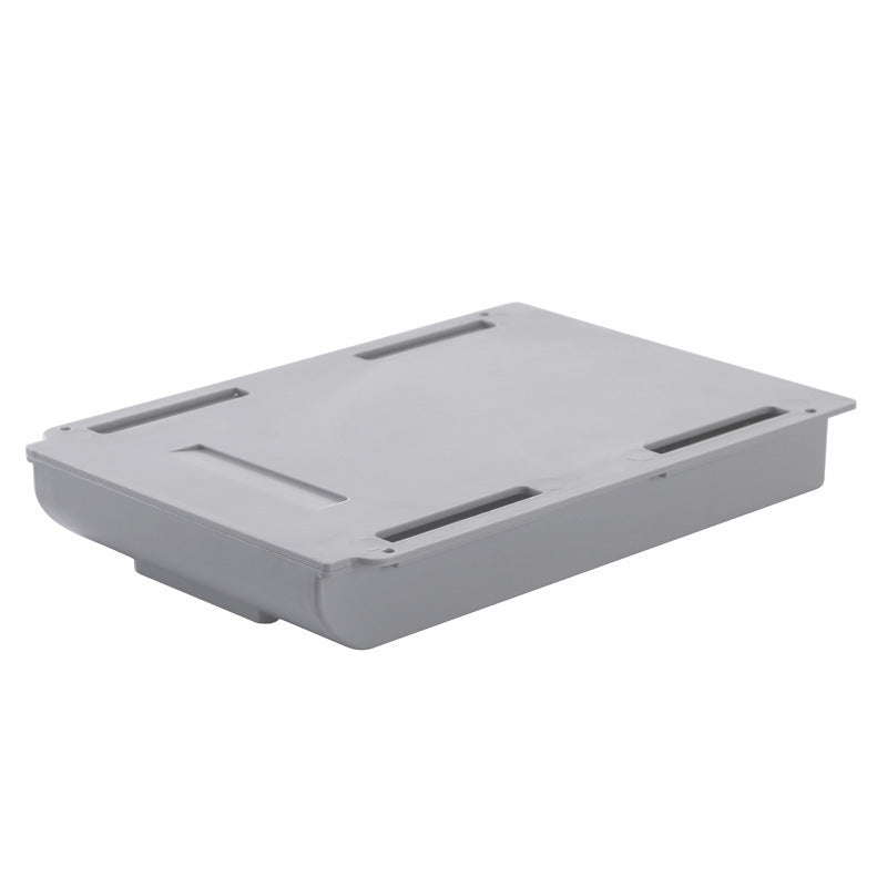 Under the desk drawer Powerful desktop office storage box Creative and easy to use plastic drawer