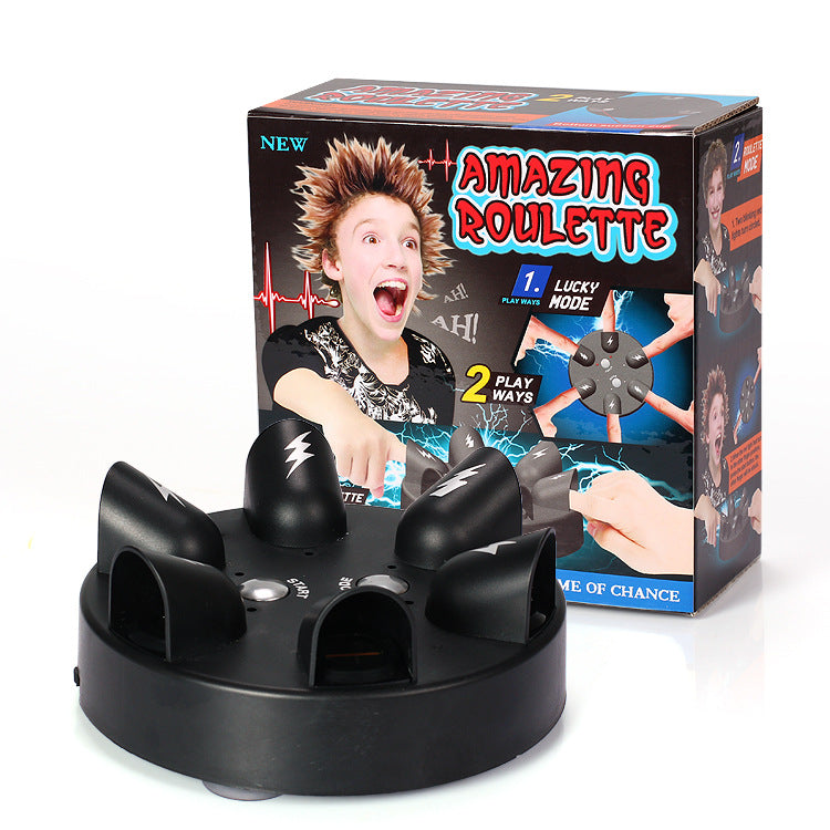 Miniature Electric Shock Lie Detector Lucky Electric Shock Finger Tricky Game Toy Desktop Decompression Creative Toy