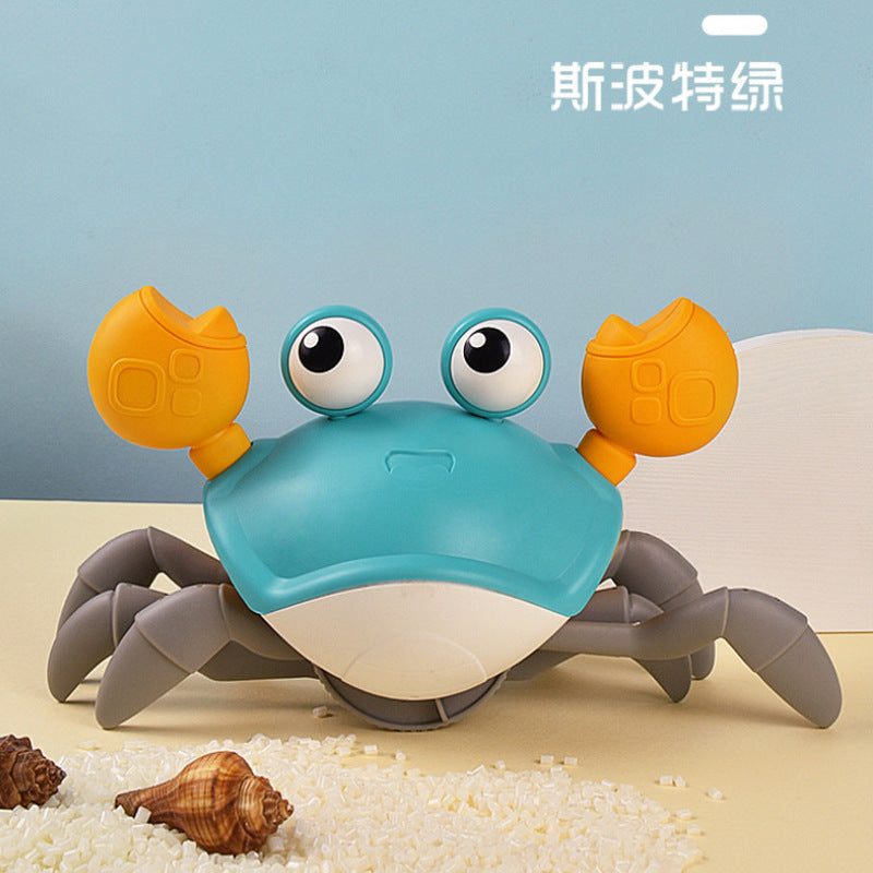 Electric induction crab beach dragging baby bathing in the water light escape can not catch the toy