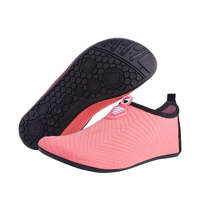 Beach shoes men and women diving  wading upstream swimming shoes soft non-slip shoes