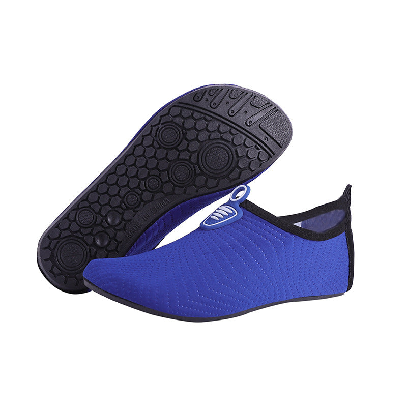 Beach shoes men and women diving  wading upstream swimming shoes soft non-slip shoes