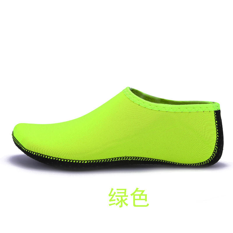 Beach shoes men and women diving  wading upstream swimming shoes soft non-slip shoes