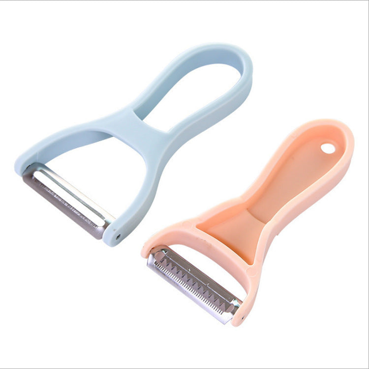 The new two-in-one kitchen multifunctional peeler stainless steel potato fruit grater household fruit peeler