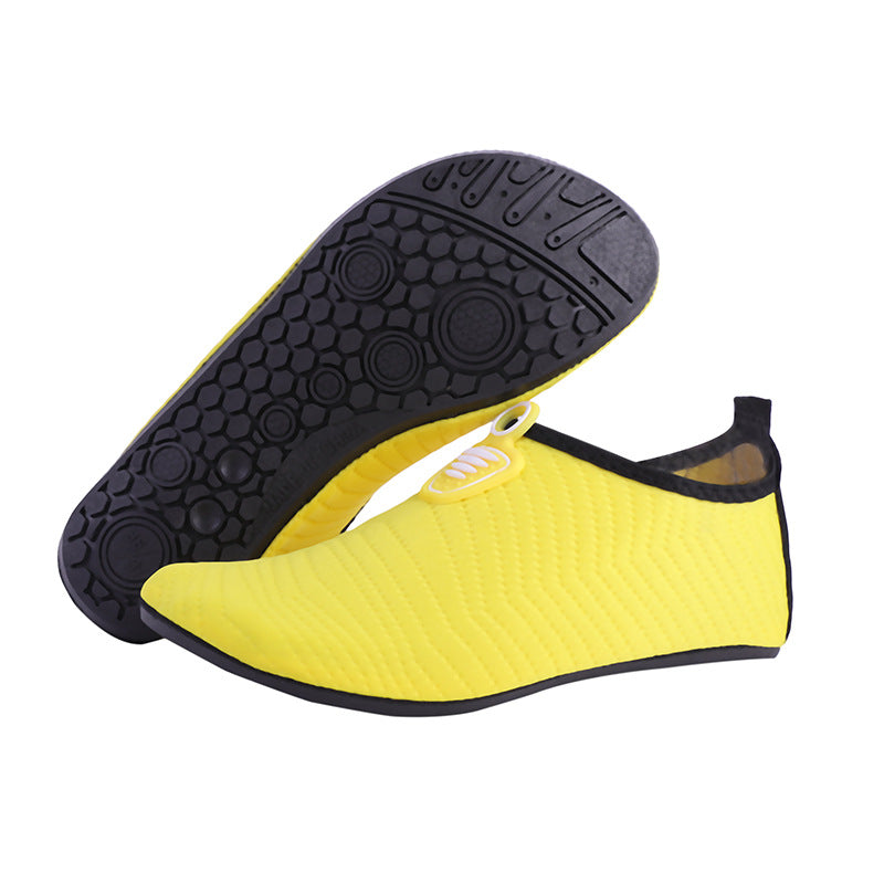 Beach shoes men and women diving  wading upstream swimming shoes soft non-slip shoes