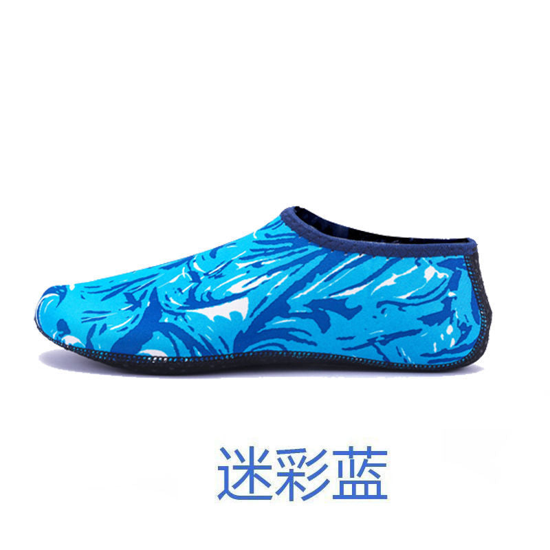 Beach shoes men and women diving  wading upstream swimming shoes soft non-slip shoes