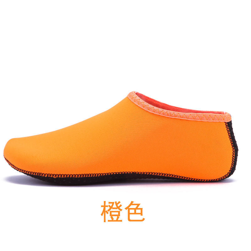 Beach shoes men and women diving  wading upstream swimming shoes soft non-slip shoes