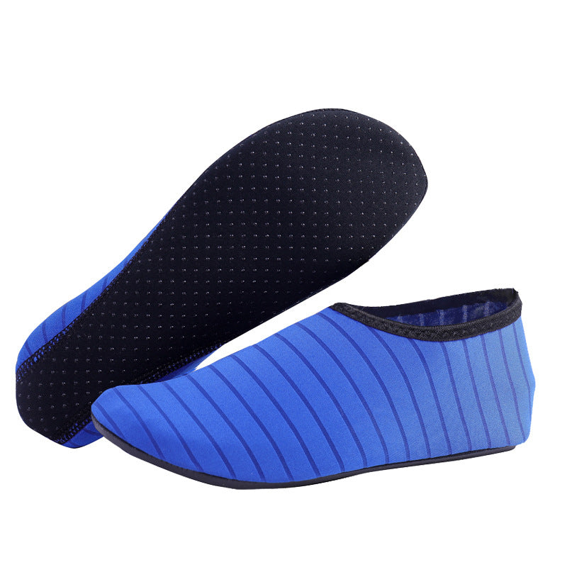 Beach shoes men and women diving  wading upstream swimming shoes soft non-slip shoes