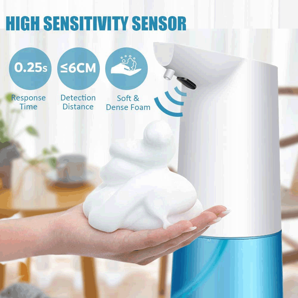 Induction mobile phone washing smart foam soap dispenser bathroom hand sanitizer box 280ML multifunctional soap dispenser