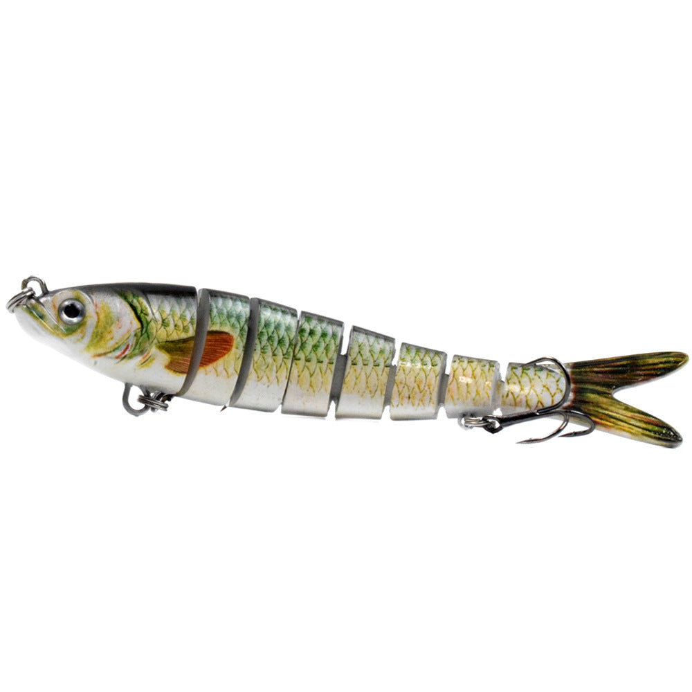 Cross-border 140MM 26G multi-section bionic lure bait 8 section loach broken section lure bait submerged trout