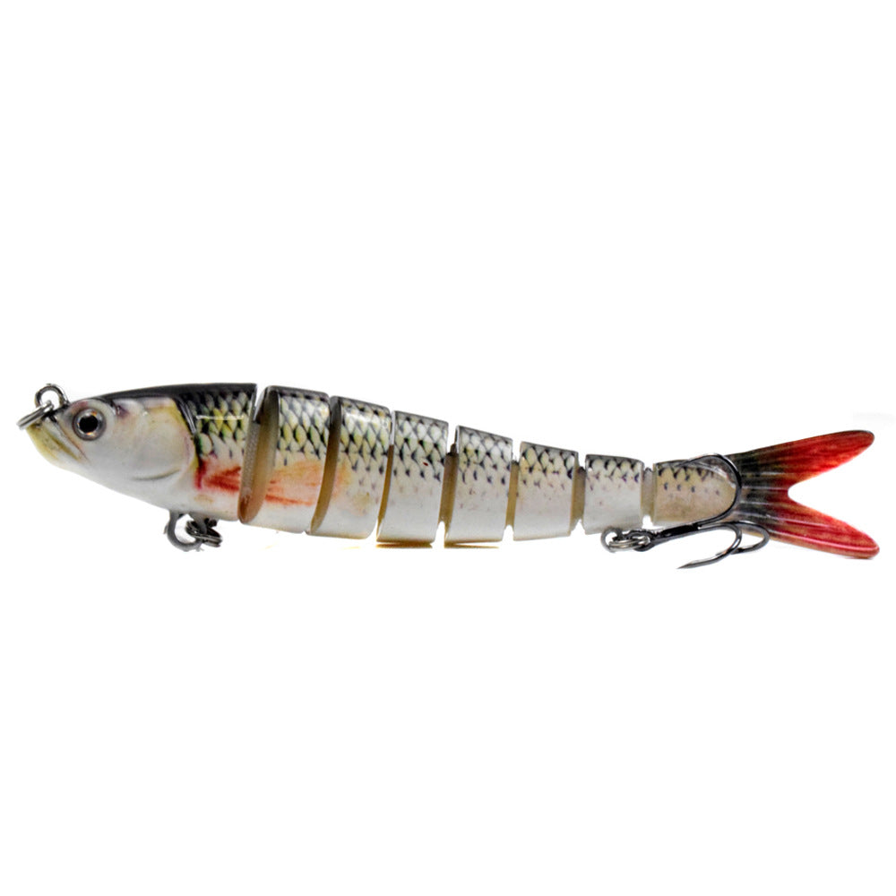 Cross-border 140MM 26G multi-section bionic lure bait 8 section loach broken section lure bait submerged trout