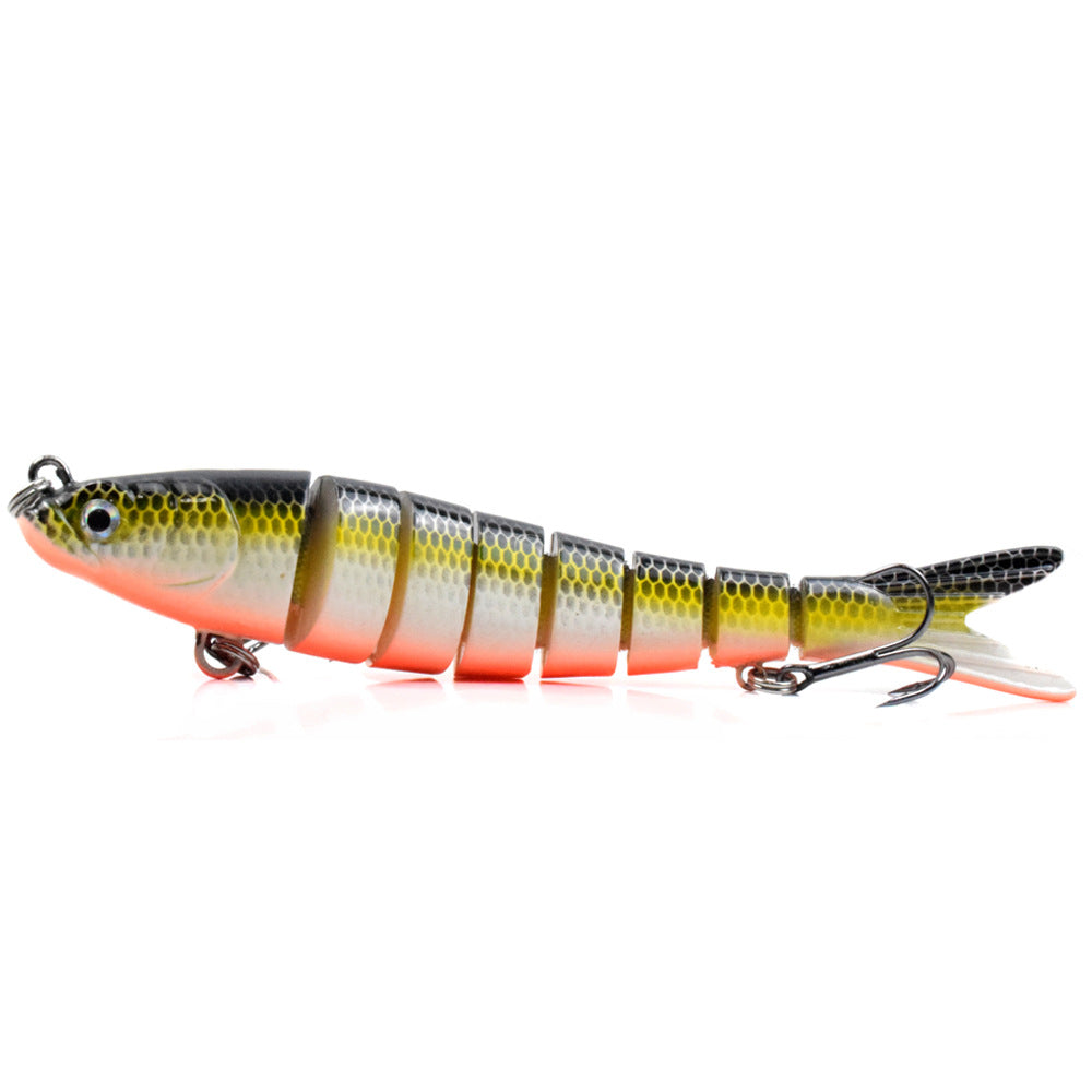 Cross-border 140MM 26G multi-section bionic lure bait 8 section loach broken section lure bait submerged trout