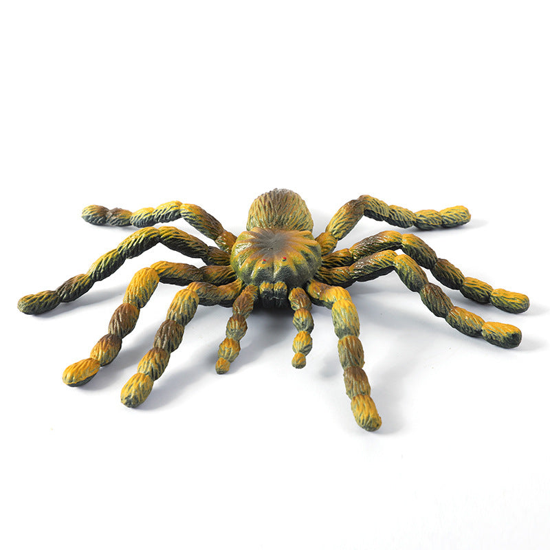 Cross-border simulation spider model big magic spider tarantula tricky toy crystal mud spider Halloween early education small toy