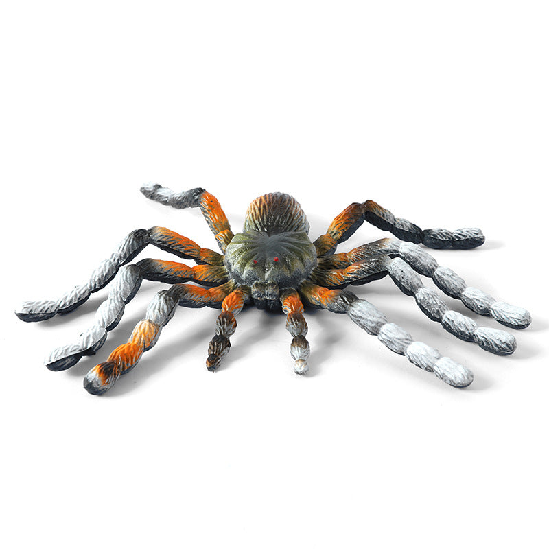 Cross-border simulation spider model big magic spider tarantula tricky toy crystal mud spider Halloween early education small toy