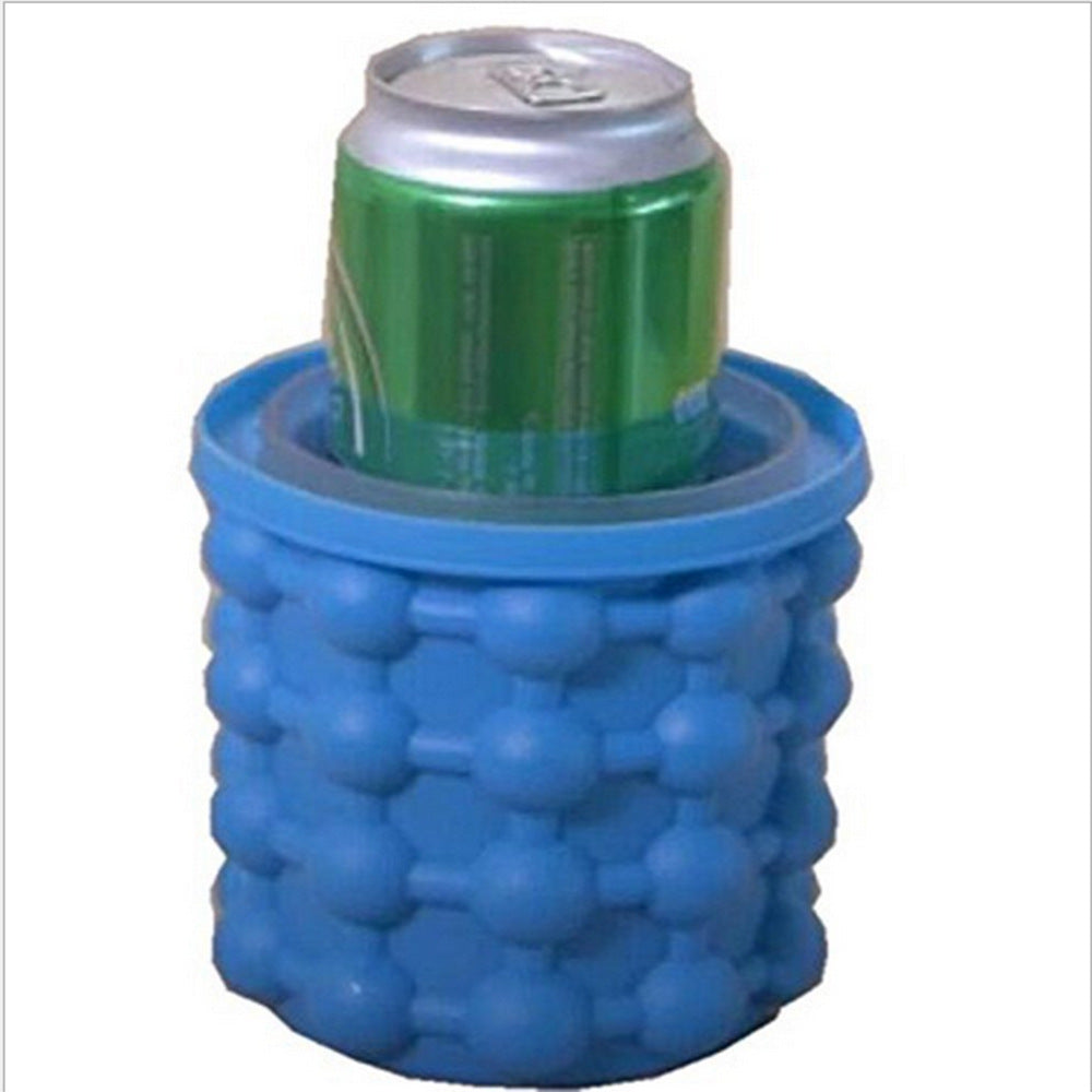 Large blue silicone ice bucket ice maker ice tray ice storage ice cup outdoor incubator ice tube