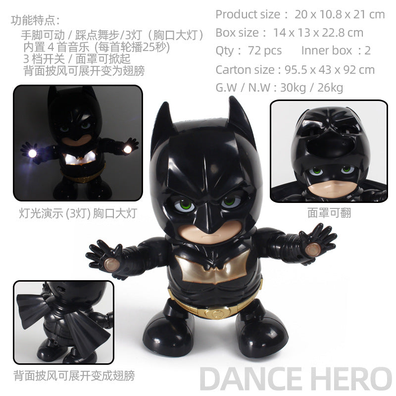 Dancing Spider Hero, Steel Wasp, Didai Genuine, Electric Toys, Dancing Robot