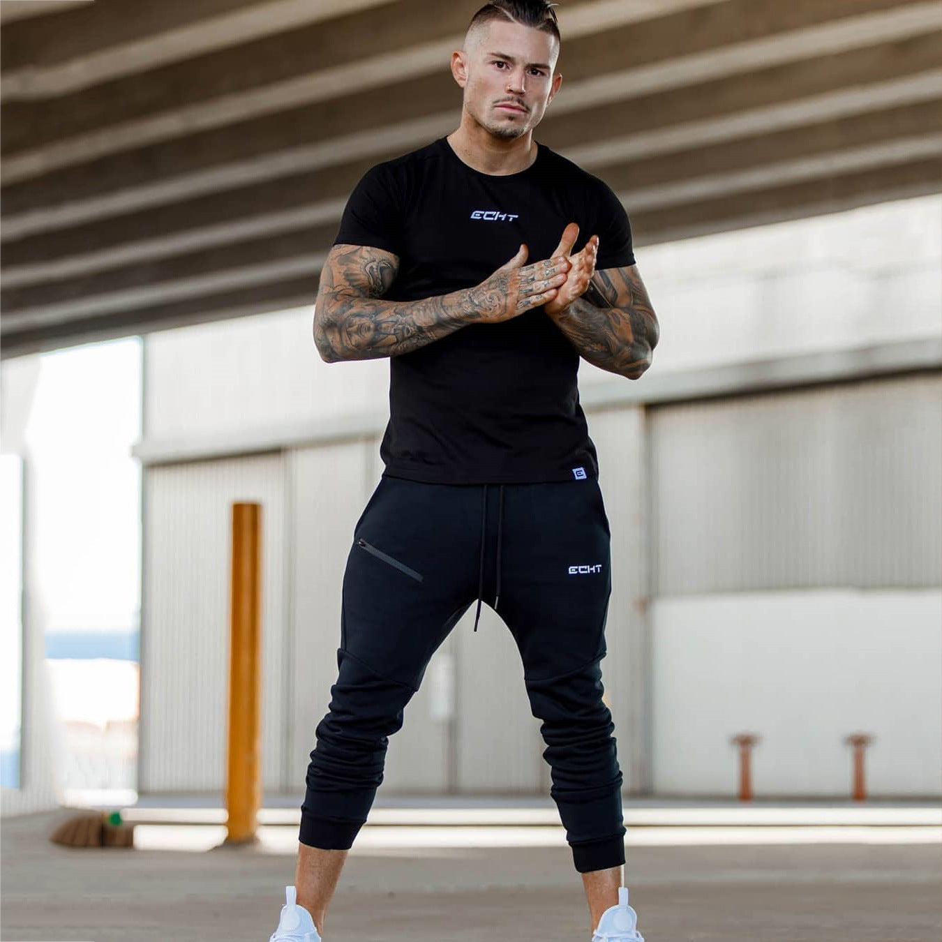 Muscle brothers new sports tide brand trousers men's fitness trousers running training pants