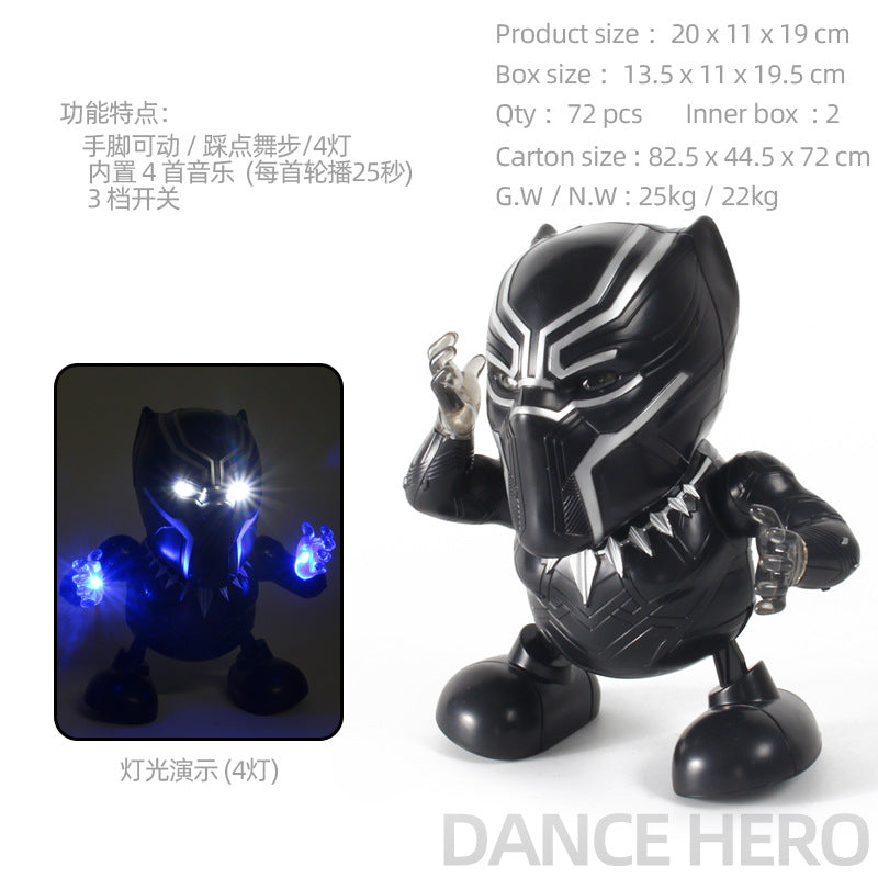 Dancing Spider Hero, Steel Wasp, Didai Genuine, Electric Toys, Dancing Robot