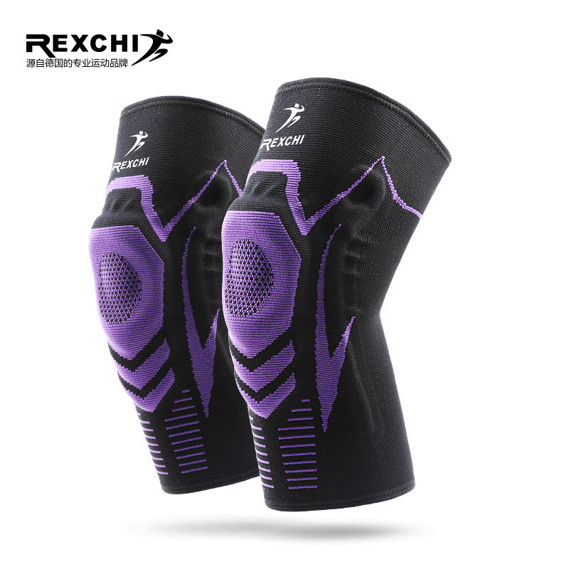 Sports Kneepads Leggings Basketball Running Gym Silicone Spring Support Kneepads