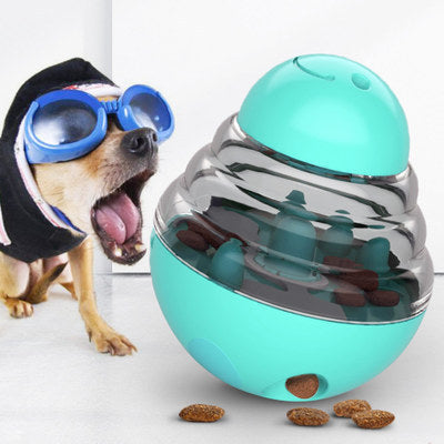 Pet supplies hot sale new sucker dog toy molar tooth leakage device resistant to bite ball Pet Molar