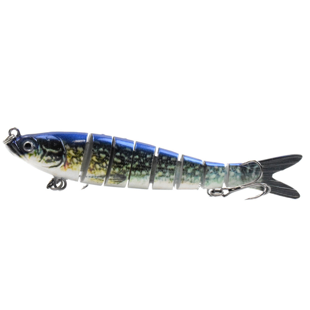 Cross-border 140MM 26G multi-section bionic lure bait 8 section loach broken section lure bait submerged trout