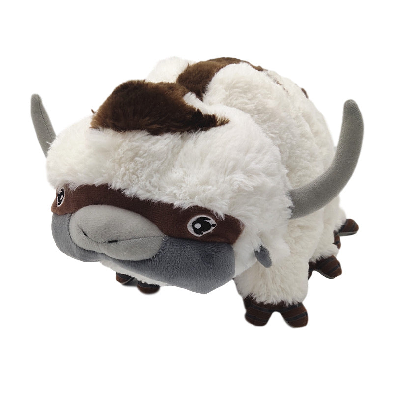 50cm Large Avatar The Last Airbender Flying Savage Bull Apa God Bull Plush APPA Doll Toy Baby