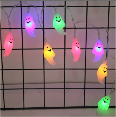 New Halloween light string, pumpkin light string, ghost skull ghost eye and so on