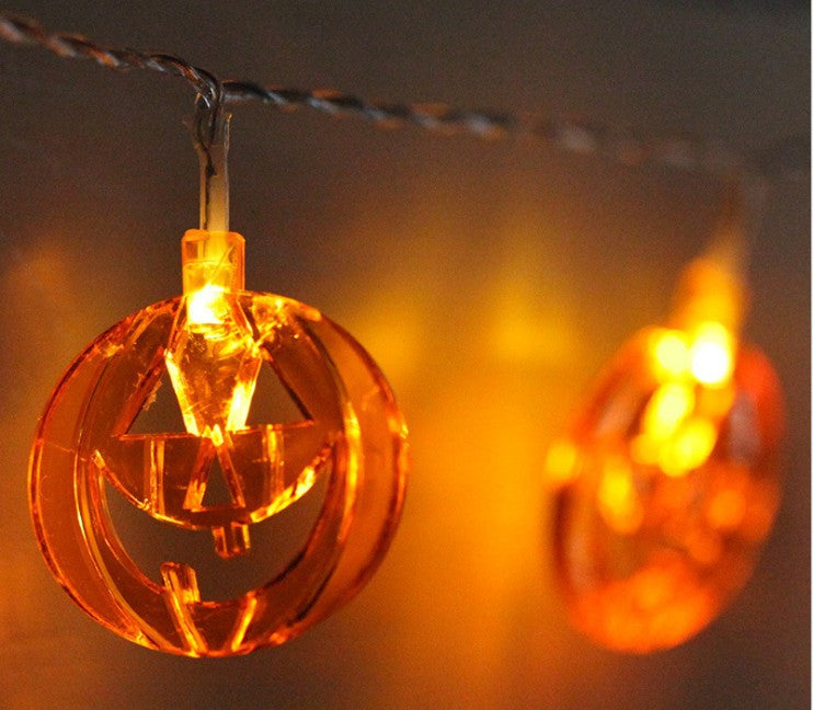 New Halloween light string, pumpkin light string, ghost skull ghost eye and so on