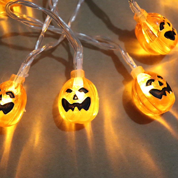 New Halloween light string, pumpkin light string, ghost skull ghost eye and so on