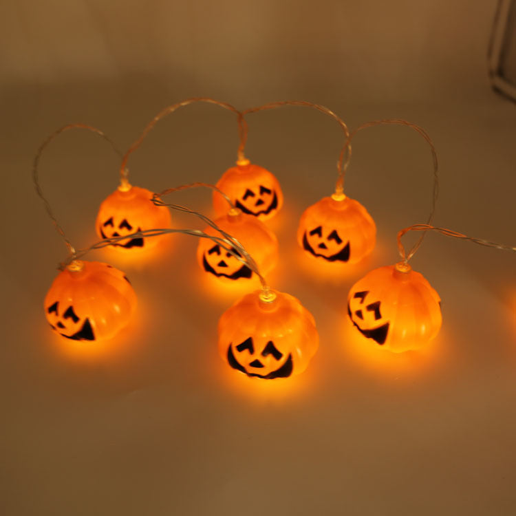 New Halloween light string, pumpkin light string, ghost skull ghost eye and so on