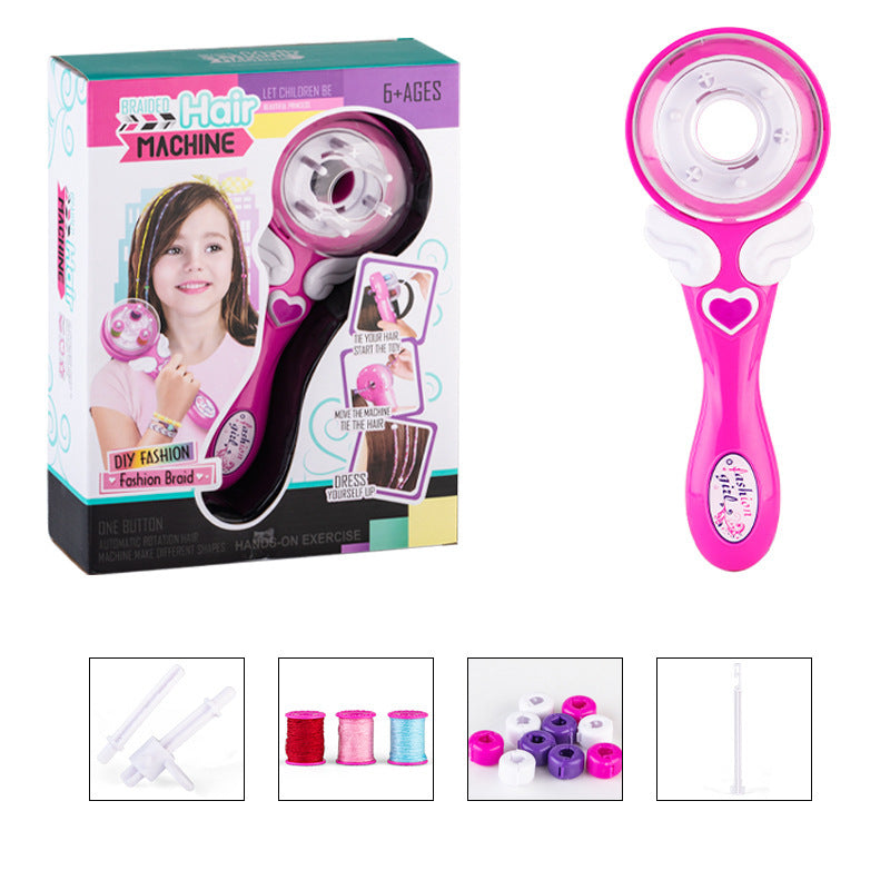 Douyin Magic Hair Braiding Device Variety Girl Toy Hair Accessories Set