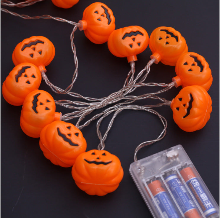 New Halloween light string, pumpkin light string, ghost skull ghost eye and so on