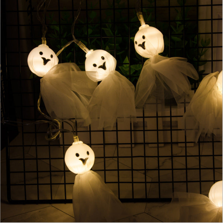 New Halloween light string, pumpkin light string, ghost skull ghost eye and so on