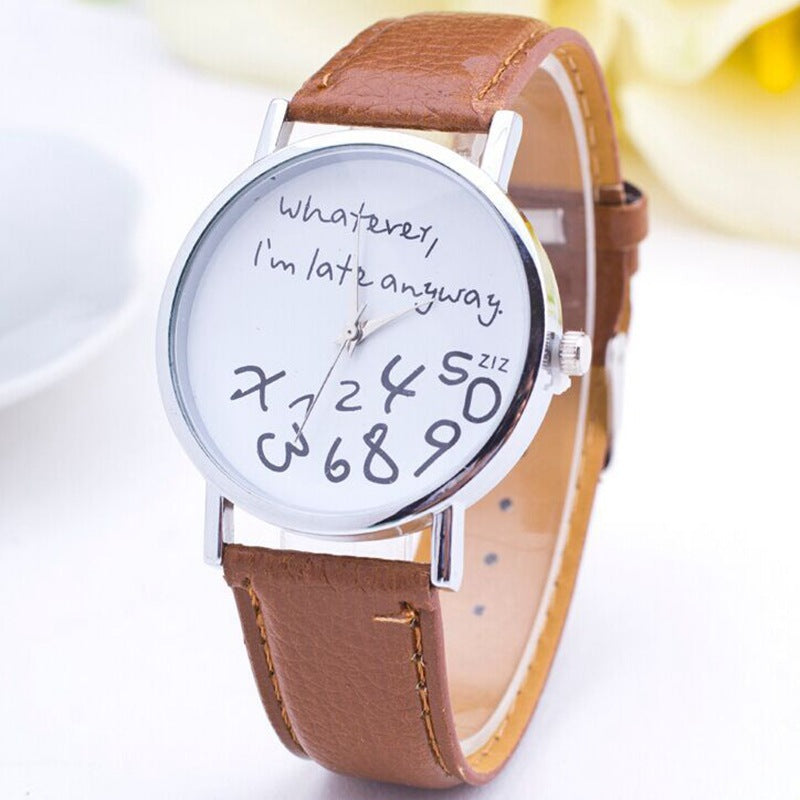 Hot Selling Fashion Casual Geneva Ladies Belt Watch Irregular Digital Watch