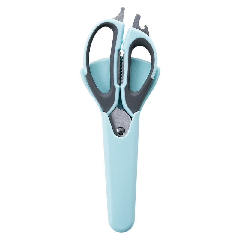 Stainless steel multifunctional kitchen scissors