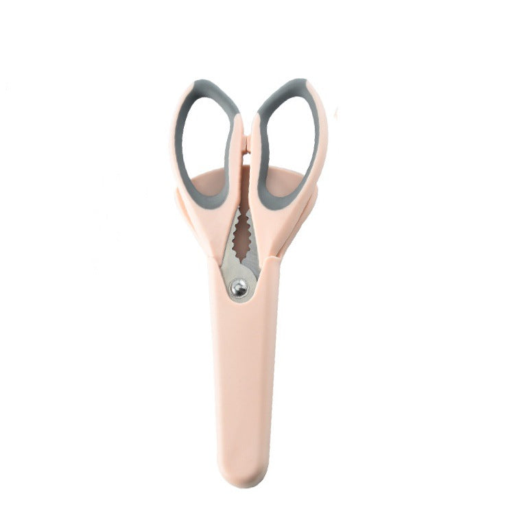 Stainless steel multifunctional kitchen scissors