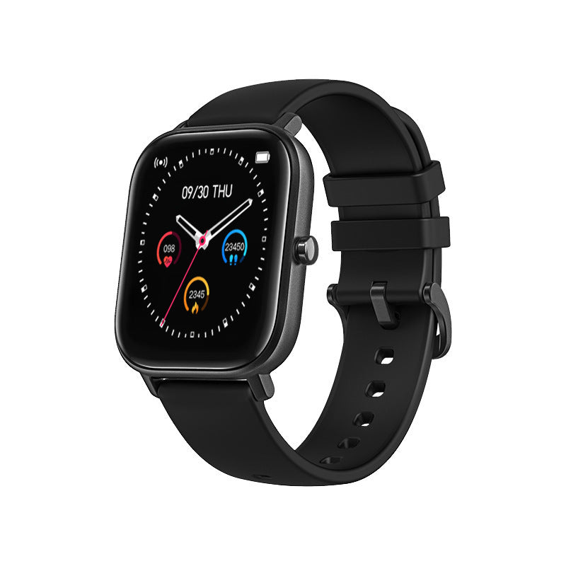 New high-definition screen P8 smart watch, heart rate, blood pressure, sleep, step counter, call reminder, Bluetooth smart bracelet