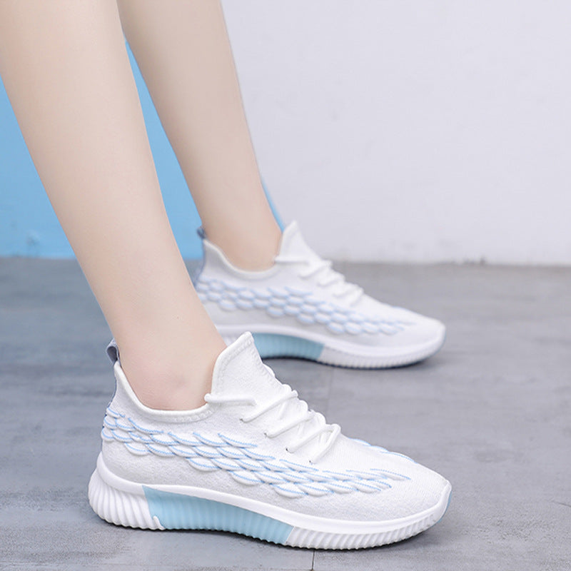 Trend sports shoes breathable ladies casual fashion women's shoes