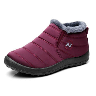 Cross-border Cotton Women's Shoes Waterproof Short Boots Keep Warm Snow Boots