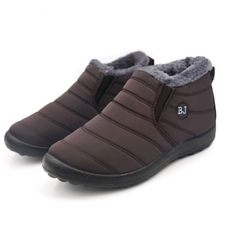 Cross-border Cotton Women's Shoes Waterproof Short Boots Keep Warm Snow Boots